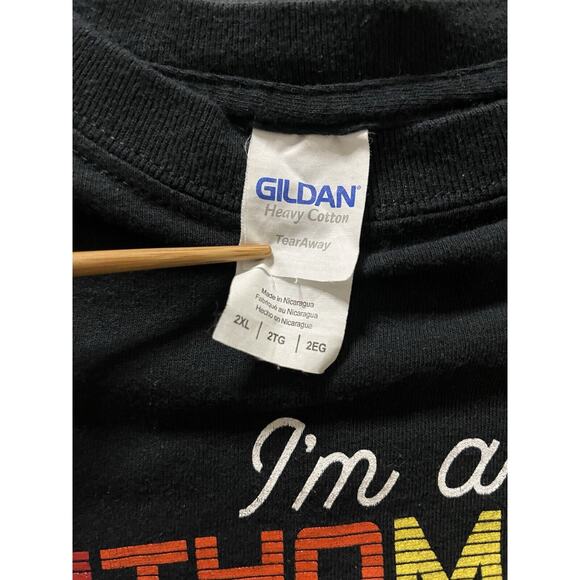 Synthomania 2018 T-Shirt - 2XL, Black Gildan Heavy Cotton - Picture 4 of 9